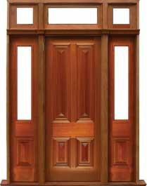 cricket bat: single door +  two sidelights