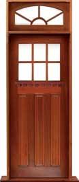 ashgrove: single door + sidelight on left