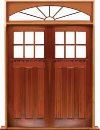 ashgrove: single door + sidelight on left
