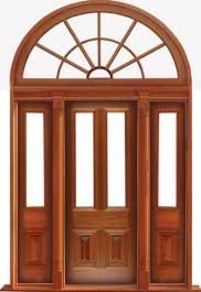 glazed cricket bat: single door + sidelight on left
