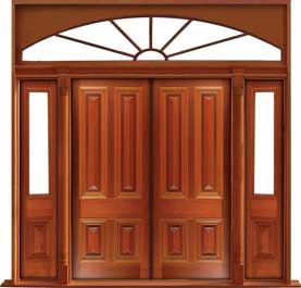 cricket bat: single door +  two sidelights