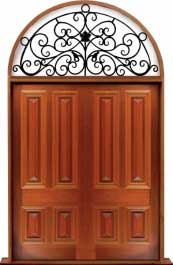 cricket bat: single door +  two sidelights