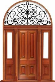 cricket bat: single door +  two sidelights
