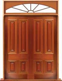 cricket bat: single door +  two sidelights
