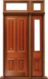 cricket bat: single door +  two sidelights