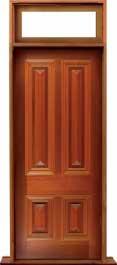 cricket bat: single door +  two sidelights