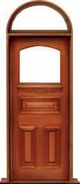 edwardian: single door + sidelight on left