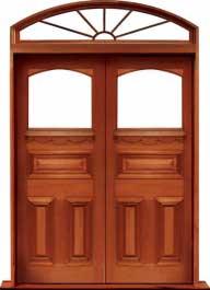 edwardian: single door + sidelight on left
