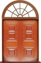 mediterranean: door in frame