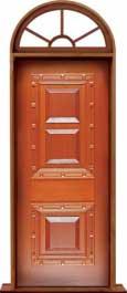 mediterranean: door in frame