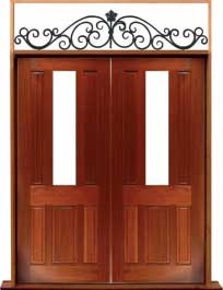 paddington: double door + sidelight on left