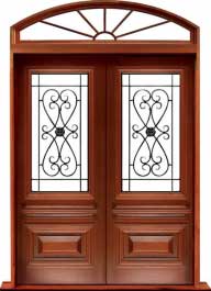 sovereign iron: single door + sidelight on left